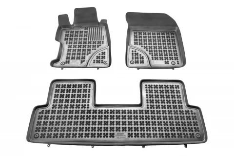 Gumové koberce Honda Civic 2012-2016 (sedan) - 28 mm okraj